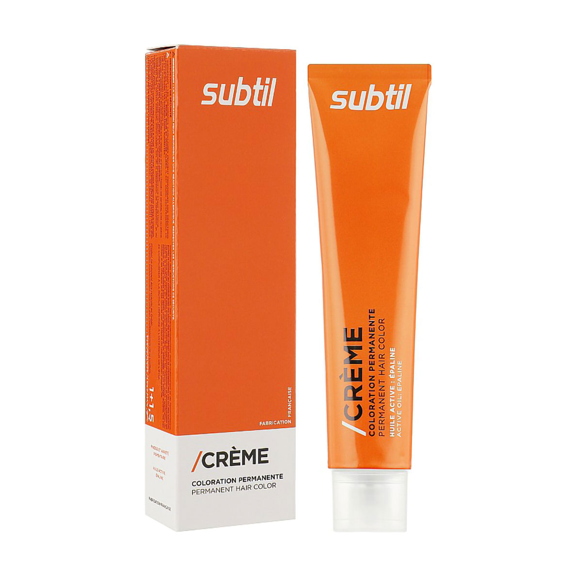 Стійка крем-фарба для волосся Subtil Creme Permanent Hair Color 3 Dark Brown, 60 мл